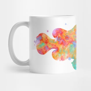 Clown Fish Watercolor Painting Mug